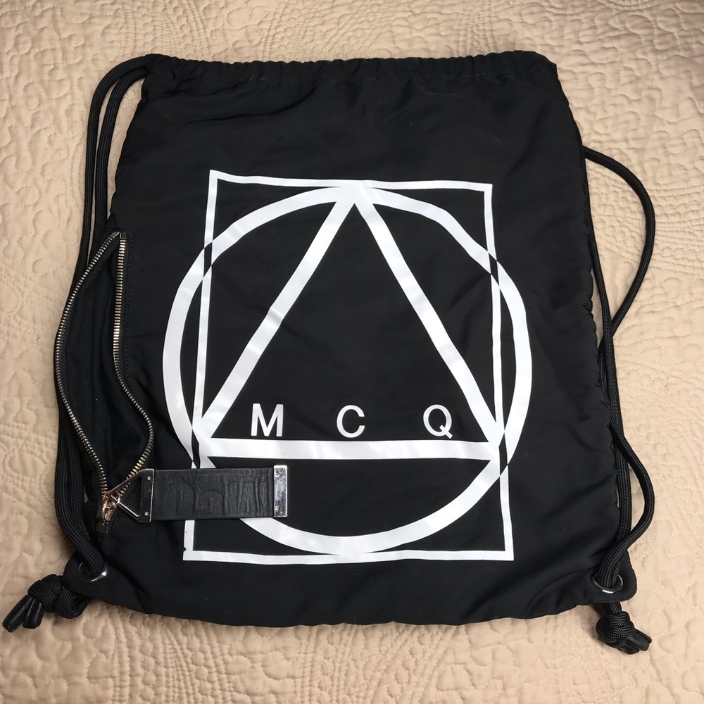 Alexander McQueen Drawstring Bag Backpack